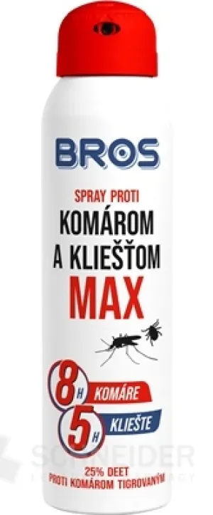 BROS Spray gegen Mücken und Zecken MAX