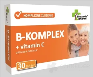 Slovakiapharm B-Komplex + Vitamin C