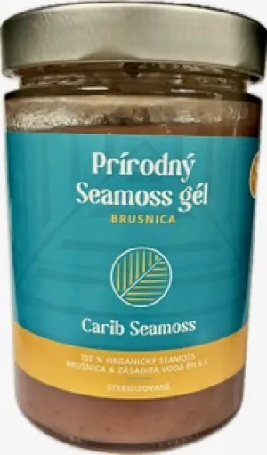 NATÜRLICHES SEAMOSS-GEL - Cranberry-Geschmack