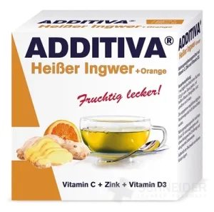 ADDITIVA Heißgetränk Ingwer mit Orange