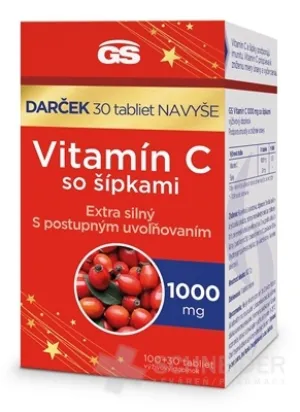 GS Vitamin C 1000 mg mit Hagebutten Geschenk