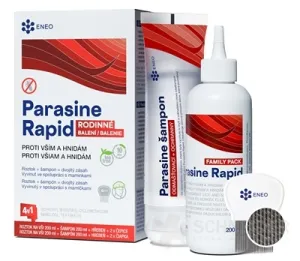 Parasine Rapid Lösung + Shampoo gegen Läuse ENEO