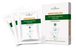 Cannaderm MENTHOLKA kühlendes Hanfpflaster