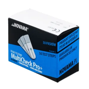 NOVAMA MultiCheck Pro+ Blutzuckerteststreifen