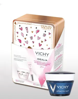 Vichy Idealia Hautverbesserung, Weihnachtspaket + Geschenk Vichy Liftactiv Nachtcreme