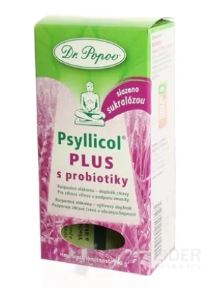 DR. POPOV PSYLLICOL PLUS ist ein Probiotikum