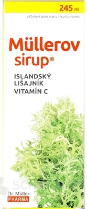 MÜLLERS SIRUP MIT ISLANDFLECHTEN UND VIT. C