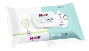 HiPP BabySANFT SOFT &amp; PUR Reinigungs-Feuchttücher