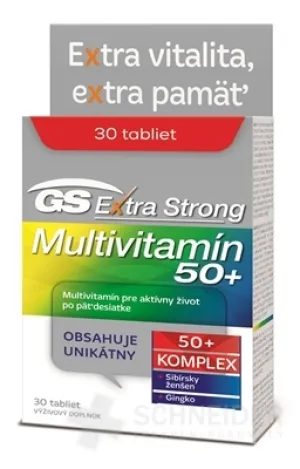 GS Extra Strong Multivitamin 50+ 2017