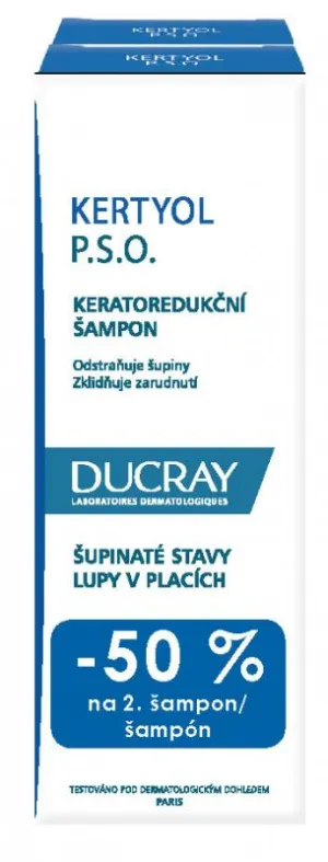 Ducray Kertyol PSO Keratoreduction Treatment Shampoo 2x200ml