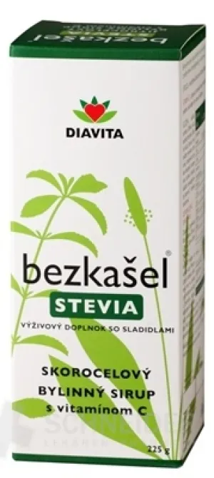 BEZKAŠEL Stevia – SELLERIE-KRÄUTERSIRUP