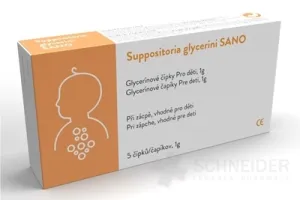Zäpfchen Glycerini SANO Pre deti 1g