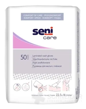 Seni Care Hygienewaschlappen mit Folie