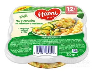 Hami-Beilage Mini-Makkaroni mit Gemüse und Sahne