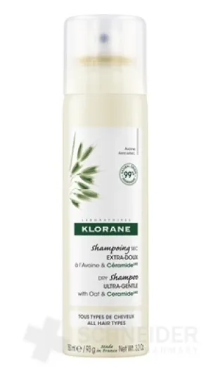 KLORANE TROCKENSHAMPOO mit Hafermilch und Ceramiden