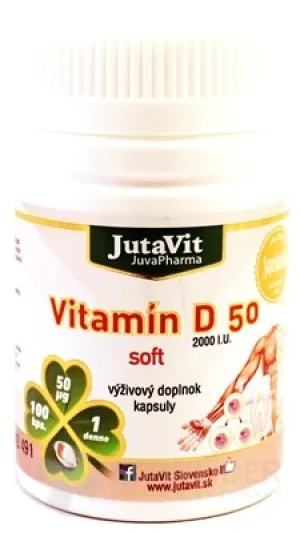 JutaVit Vitamin D 50 soft