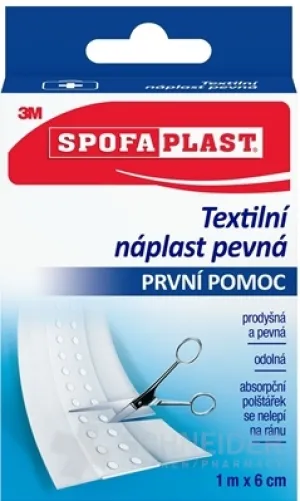3M SPOFAPLAST Nr. 254 Festes Textilpflaster