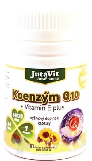JutaVit Coenzym Q10 + Vitamin E plus