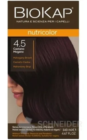 BIOKAP nutricolor Haarfarbe 4.5