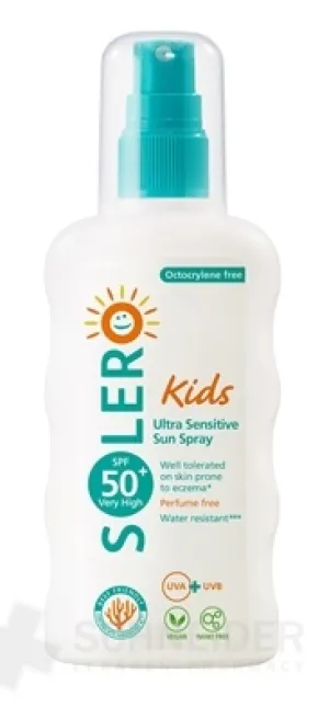 SOLERO SPF50+ Ultra Sensitive Sonnenschutzspray