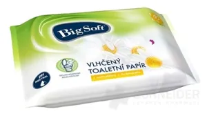 Großes, weiches, feuchtes Toilettenpapier