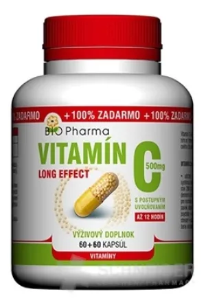 BIO Pharma Vitamin C 500 mg Langzeitwirkung