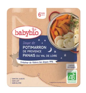 BabyBIO Kürbissuppe mit Pastinaken