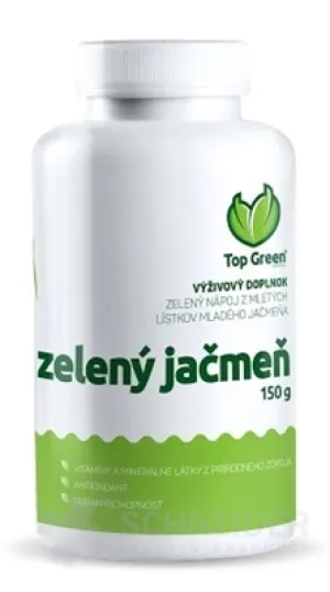 Top Green Grüne, getrocknete Gerstenblätter