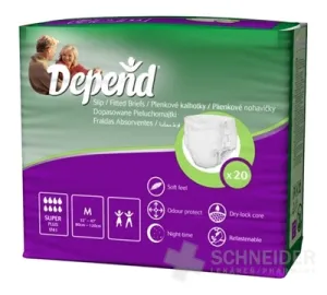 DEPEND SLIP SUPER PLUS M - atmungsaktiv