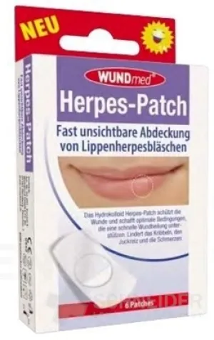 WUNDmed Pflaster gegen Herpes