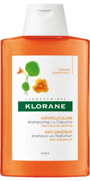 Klorane Shampoo mit Kapuzinerkresse-Extrakt gegen trockene Schuppen 200 ml