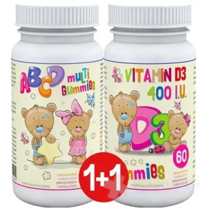 ABCD muLTi Gummies + D3 Gummies – Klinisch 1+1