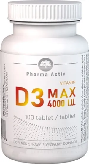 Pharma Active Vitamin D3 MAX 4000 IE
