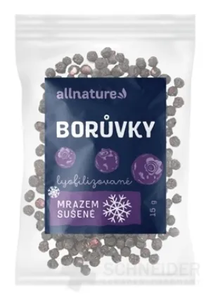 Allnature GEFRIERGETROCKNETE BLAUBEEREN