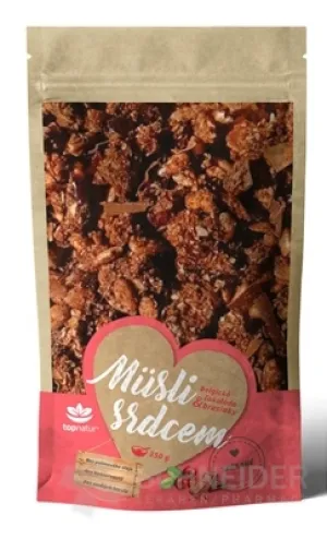 topnatur Müsli Herz Belgische Schokolade &amp; Preiselbeeren