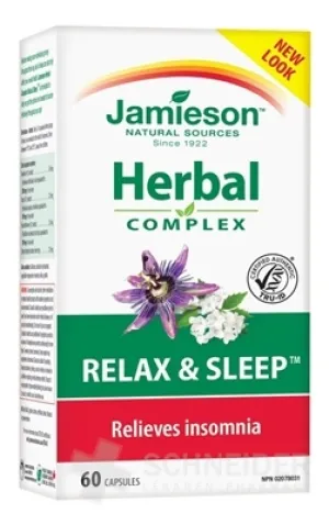 JAMIESON ENTSPANNEN UND SCHLAFEN KRÄUTERKOMPLEX