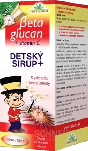 NATURES BETA GLUCAN KINDERSIRUP+