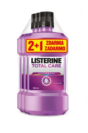 Total Listerine, das 2+1 gratis ist