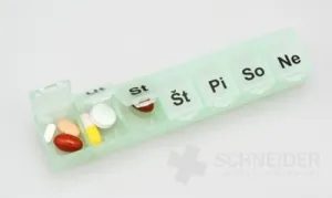 Medikamentenspender Typ 07 wöchentlich