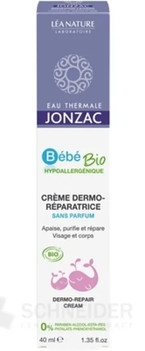 JONZAC Bébé Dermo-reparative Kindercreme BIO