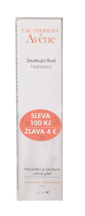 Avene Mattierendes Fluid für normale und Mischhaut 50 ml