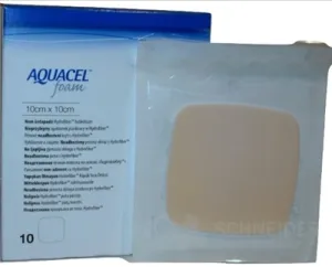 AQUACEL Foam Hydrofaser-Abdeckung für Wunden