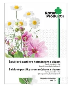 NaturProdukt Salbeipastillen mit Kamille
