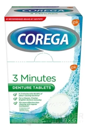 COREGA 3 Minuten PROTHESENTABLETTEN