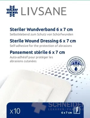 LIVSANE Steriles Pflaster für Wunden
