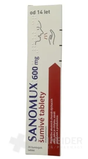 Sanomux 600 mg Brausetabletten