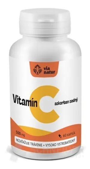 Via natur Vitamin C Natriumascorbat 500 mg