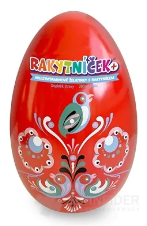 Sanddorn+ Multivitamin-Gelatine 50 Stück - Rotes Osterei 2023