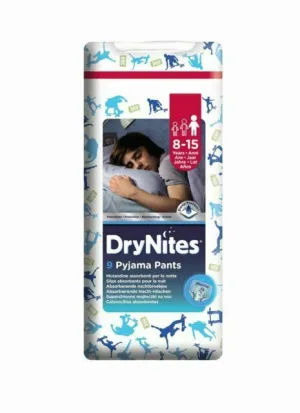 HUGGIES DRY NITES LARGE FÜR JUNGEN (8-15 Jahre)
