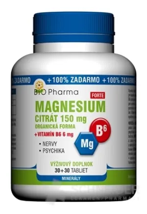 BIO Pharma Magnesiumcitrat 150 mg + Vitamin B6